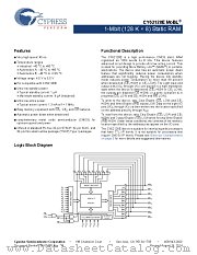 CY62128ELL-45ZAXIT datasheet pdf Cypress