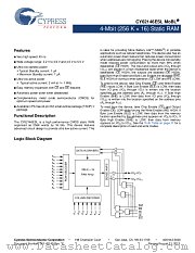 CY62146ESL-45ZSXI datasheet pdf Cypress