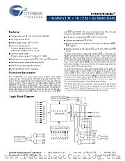 CY62167ELL-45ZXI datasheet pdf Cypress