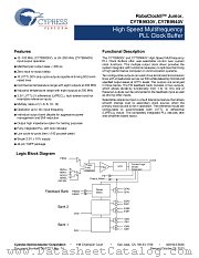 CY7B9940V-2AXC datasheet pdf Cypress