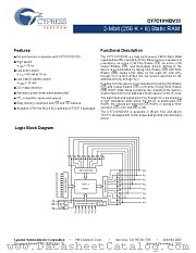 CY7C1010DV33-10ZSXI datasheet pdf Cypress