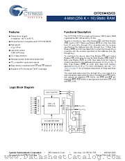 CY7C1041CV33-8ZSXIT datasheet pdf Cypress