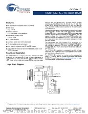 CY7C1041D-10VXI datasheet pdf Cypress