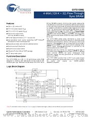 CY7C1338G-100AXCT datasheet pdf Cypress