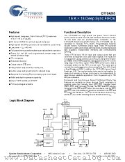 CY7C4265-10ASXC datasheet pdf Cypress