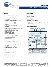 CY7C60323-PVXCT datasheet pdf Cypress