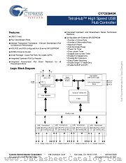 CY7C65640A-LTXC datasheet pdf Cypress