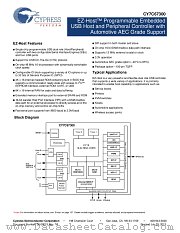 CY7C67300-100AXIT datasheet pdf Cypress
