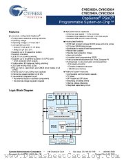 CY8C20524-12PVXI datasheet pdf Cypress
