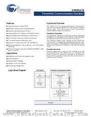 CY8CPLC10-28PVXIT datasheet pdf Cypress