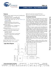 FM21L16-60-TG datasheet pdf Cypress
