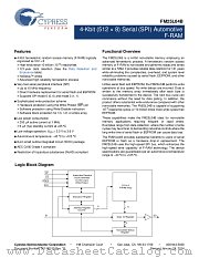 FM25L04B-GATR datasheet pdf Cypress