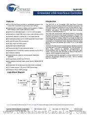 SL811HST-AXC datasheet pdf Cypress