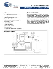 STK11C68-5C55M datasheet pdf Cypress