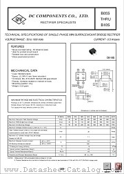 B1S datasheet pdf DC Components