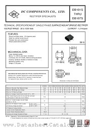 DB103S datasheet pdf DC Components