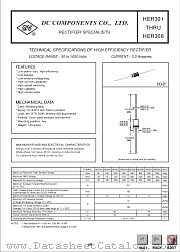 HER308 datasheet pdf DC Components