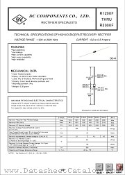 R2000F datasheet pdf DC Components