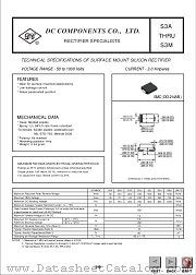 S3J datasheet pdf DC Components