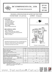 SF165 datasheet pdf DC Components