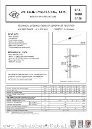 SF23 datasheet pdf DC Components