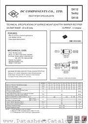 SK13 datasheet pdf DC Components