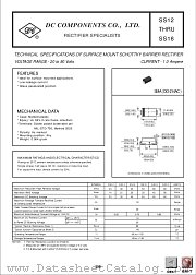 SS14 datasheet pdf DC Components