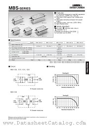 MBS1210-22 datasheet pdf DENSEI-LAMBDA