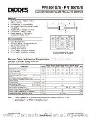 PR1502G datasheet pdf Diodes