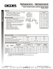 TBZ363C7V0 datasheet pdf Diodes