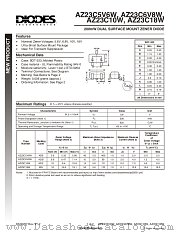 AZ23C10W datasheet pdf Diodes