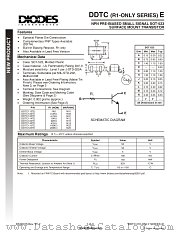 DDTC124TE datasheet pdf Diodes