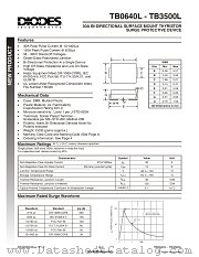 TB0900L datasheet pdf Diodes