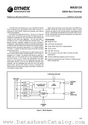 MA28139 datasheet pdf Dynex Semiconductor