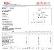 BR5000W datasheet pdf EIC discrete Semiconductors