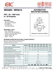 MR5010 datasheet pdf EIC discrete Semiconductors