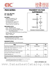 P6KE datasheet pdf EIC discrete Semiconductors