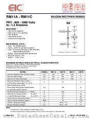 RM11C datasheet pdf EIC discrete Semiconductors