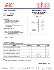 SAC datasheet pdf EIC discrete Semiconductors
