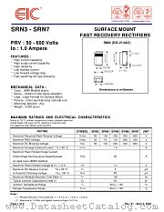 SRN7 datasheet pdf EIC discrete Semiconductors
