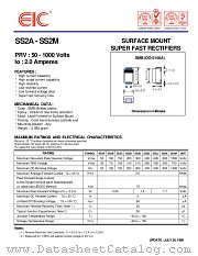 SS2A datasheet pdf EIC discrete Semiconductors