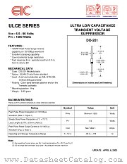 ULCE datasheet pdf EIC discrete Semiconductors