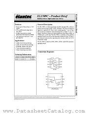 EL1509CS datasheet pdf Elantec Semiconductor