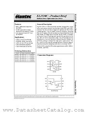 EL1510CS-T13 datasheet pdf Elantec Semiconductor