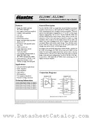 EL2186C datasheet pdf Elantec Semiconductor