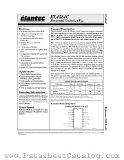 EL4584CN datasheet pdf Elantec Semiconductor