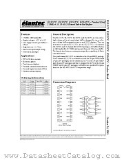 EL5227CR datasheet pdf Elantec Semiconductor
