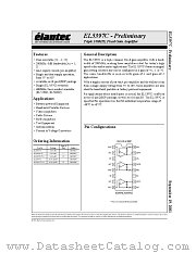 EL5397CU datasheet pdf Elantec Semiconductor