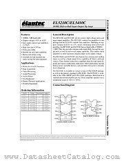 EL5410CS datasheet pdf Elantec Semiconductor