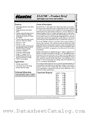 EL6250CU datasheet pdf Elantec Semiconductor